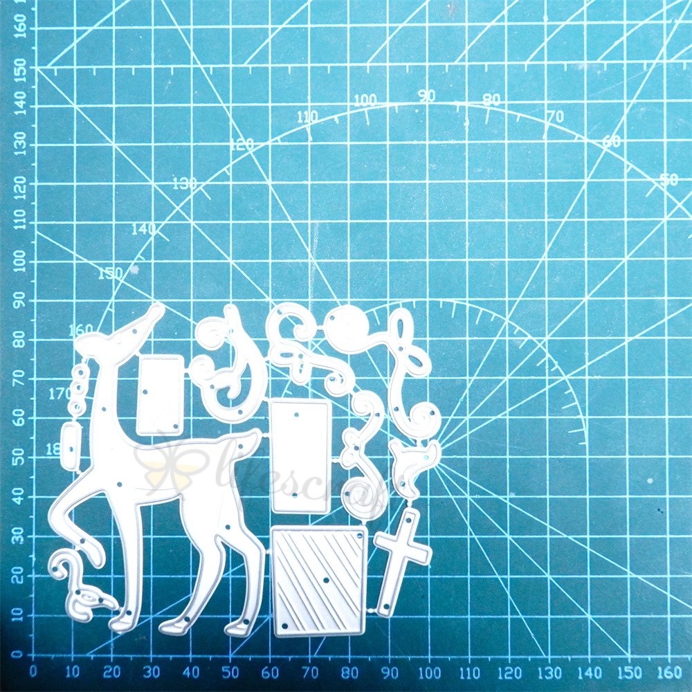 Lifescraft Gift Box on the Back of Elk Metal Cutting Dies