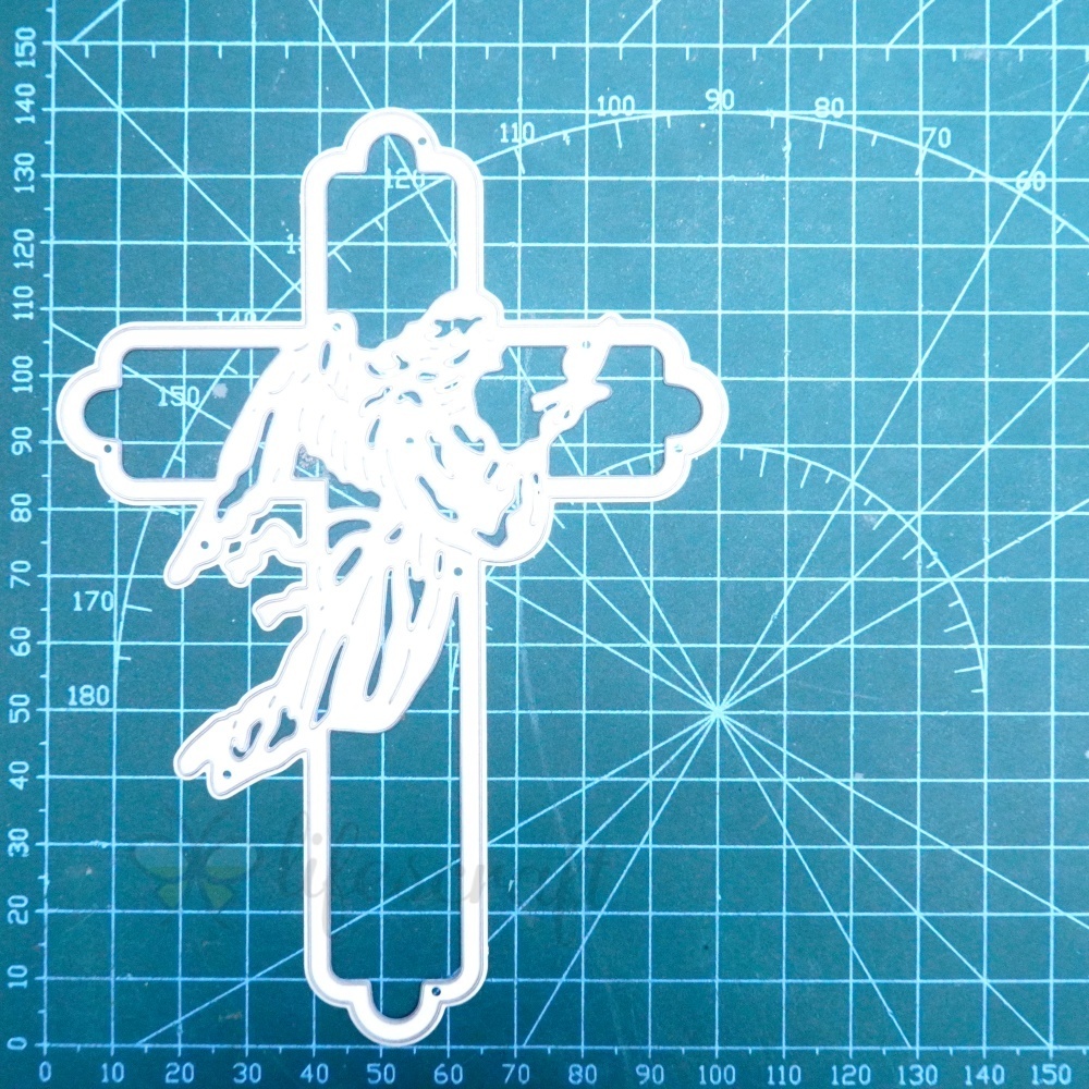 Lifescraft Jesus Angel Cross Metal Cutting Dies