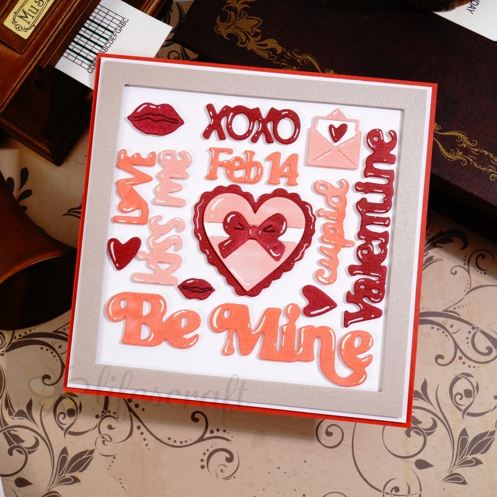 Lifescraft Be Mine Heart Metal Cutting Dies