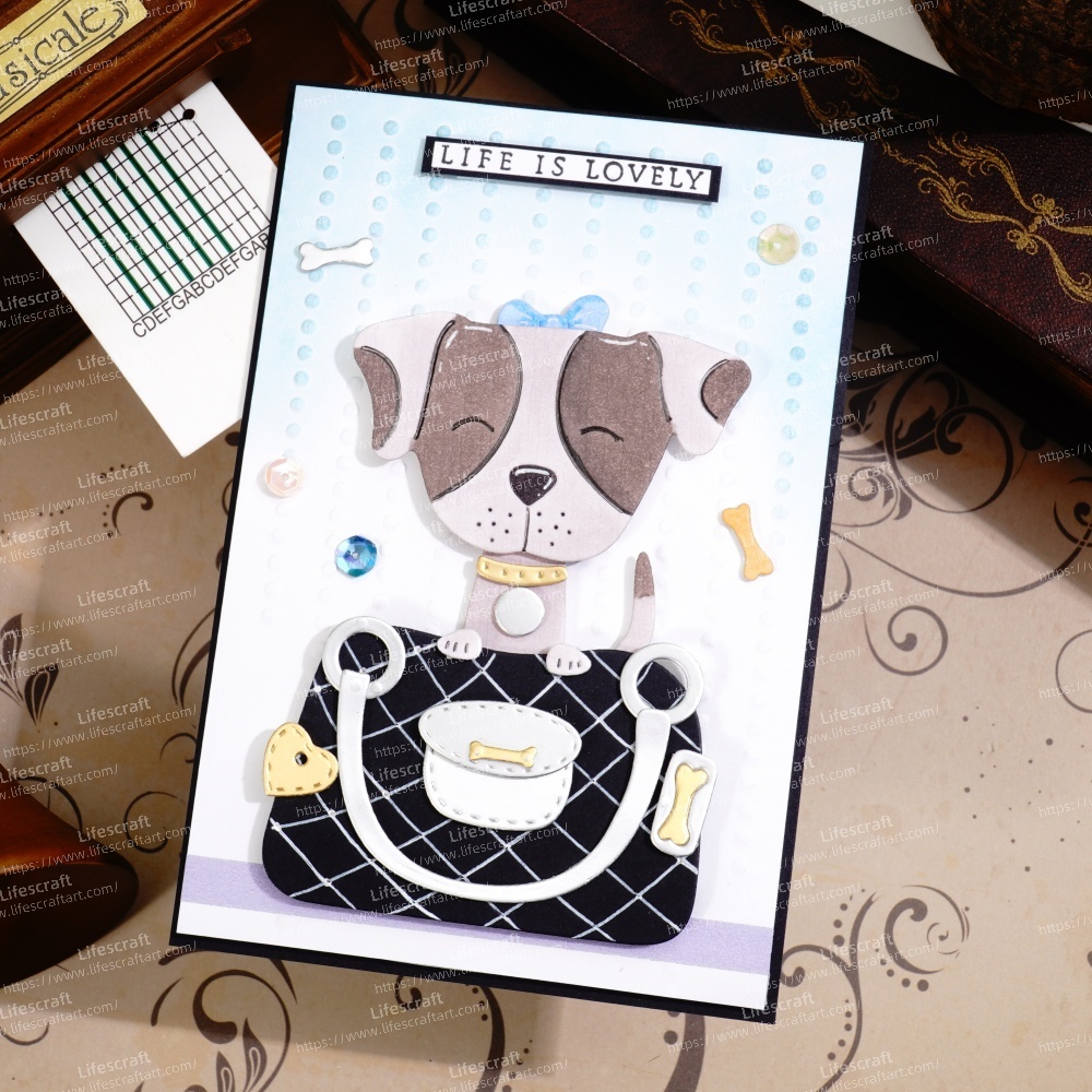 Lifescraft Handbag for the Puppy Metal Cutting Dies