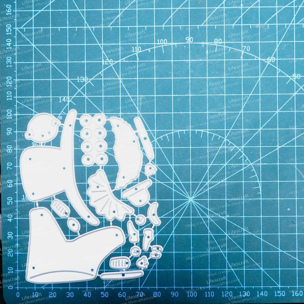 Lifescraft Happy Clown Metal Cutting Dies