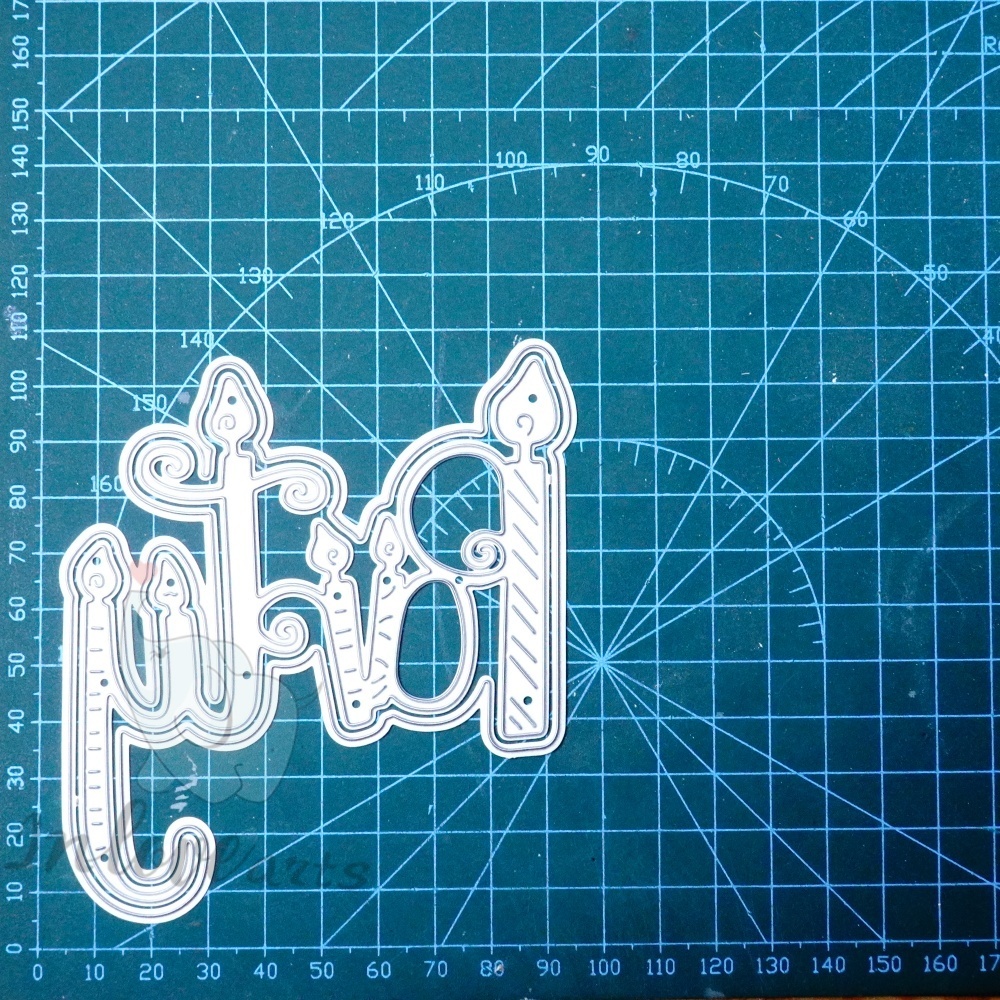 Lifescraft Birthday Candles Metal Cutting Dies