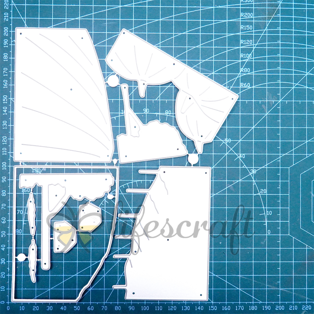 Lifescraft Pumpkin in the Countryside Metal Cutting Dies