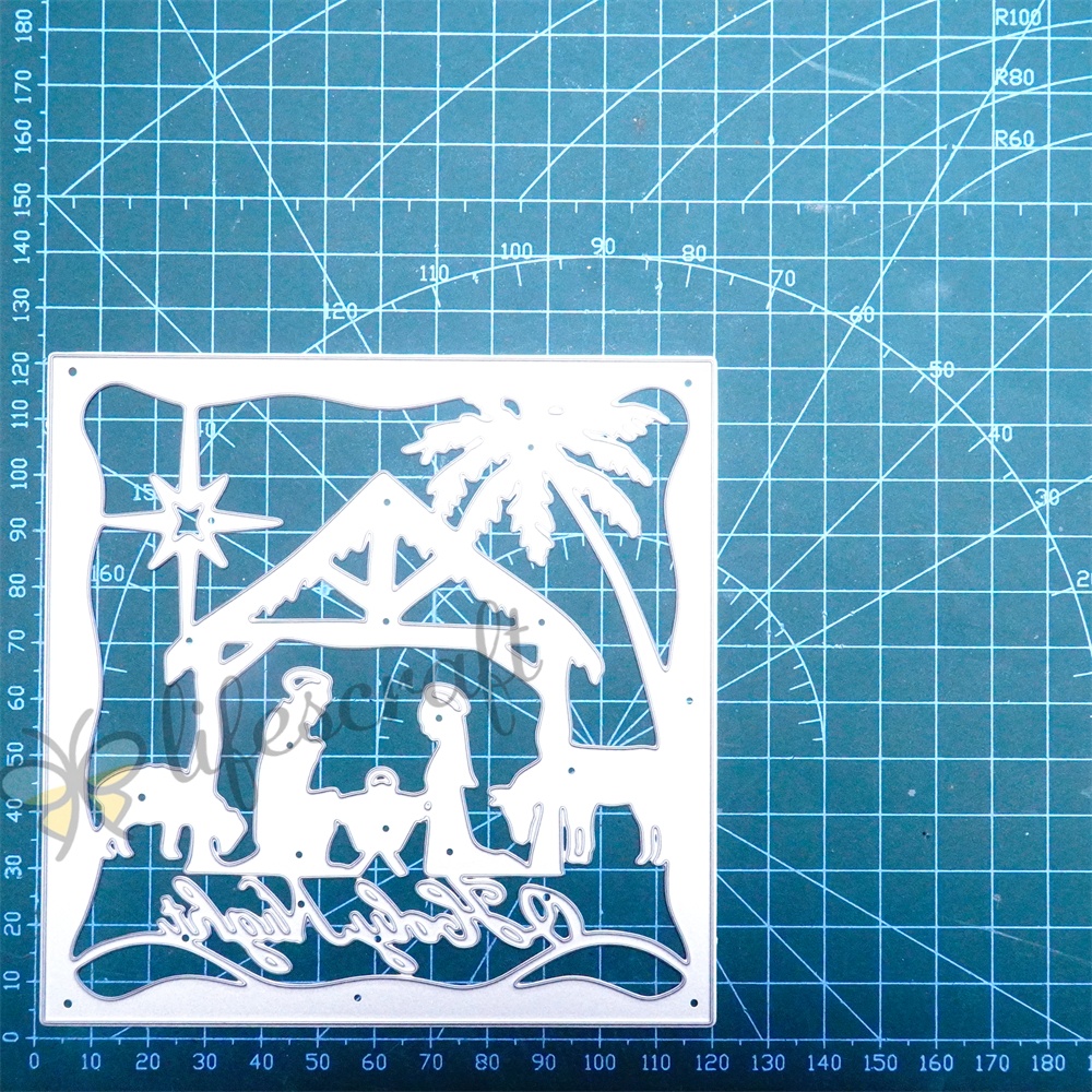 Lifescraft Holy Night Pray Metal Cutting Dies