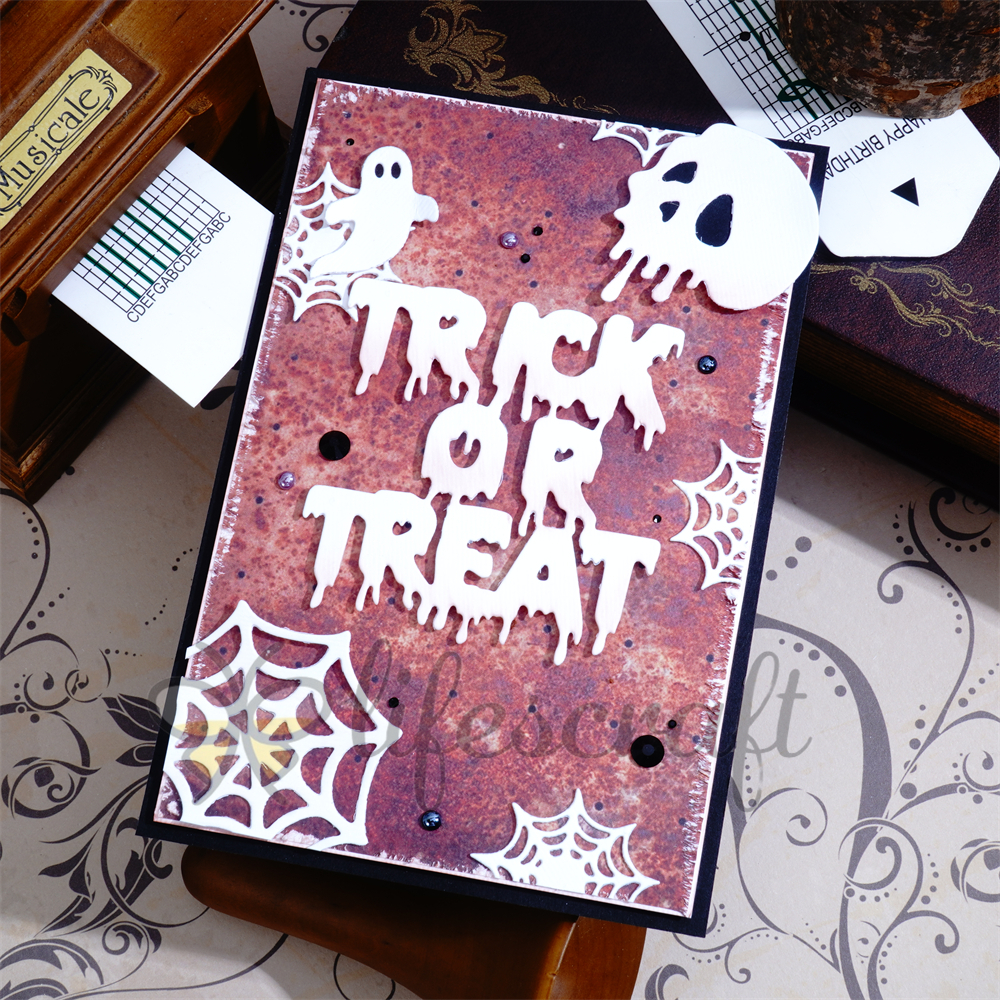 Lifescraft Trick or Treat and Spider Web Metal Cutting Dies