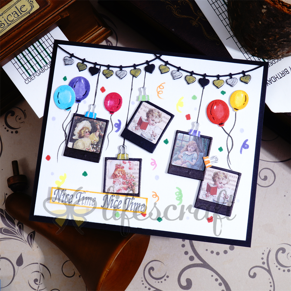 Lifescraft Celebration Theme Metal Cutting Dies