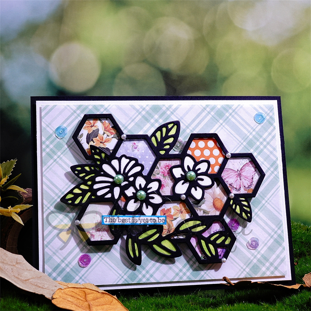 Lifescraft Flower and Leaves Decoration Metal Cutting Dies