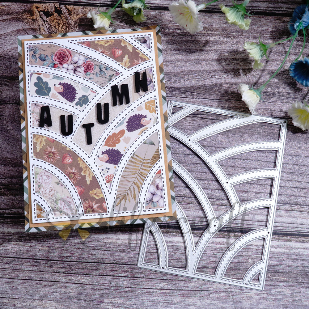 Lifescraft Arc Background Board Metal Cutting Dies