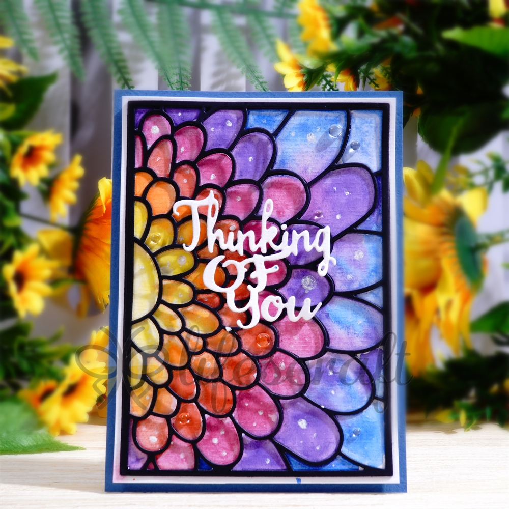 Lifescraft Fish Scale Pattern Background Board Metal Cutting Dies