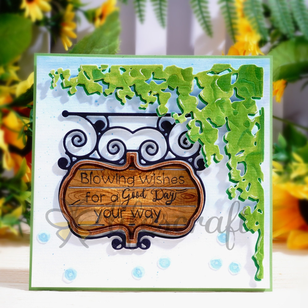 Lifescraft Nameplate in the Leaves Metal Cutting Dies