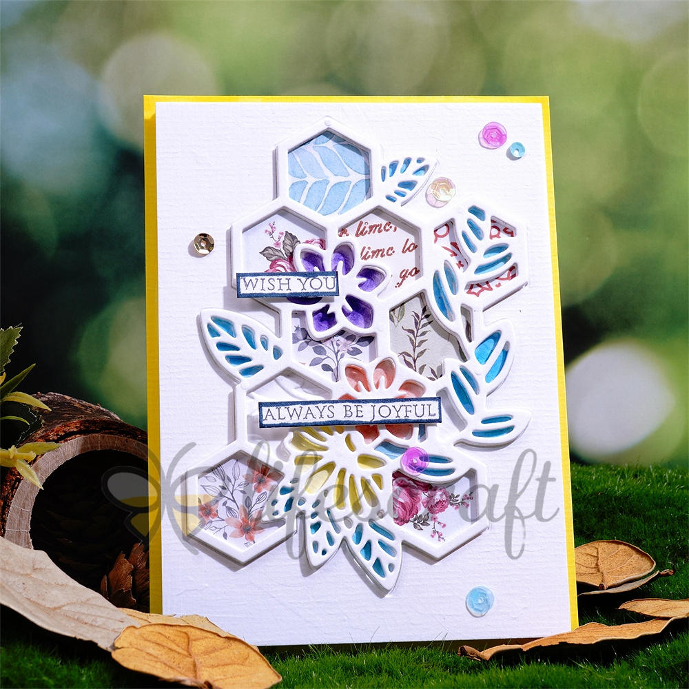 Lifescraft Flower and Leaves Decoration Metal Cutting Dies