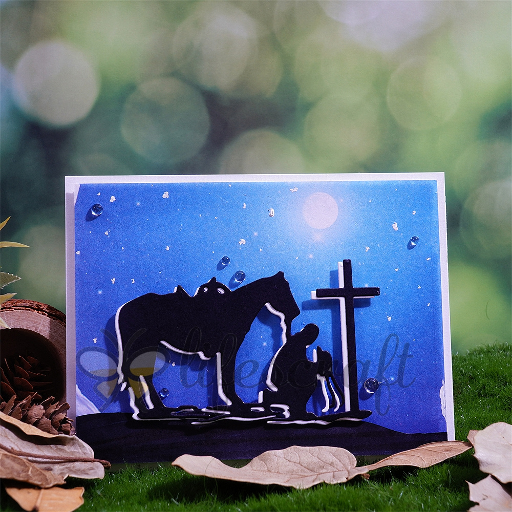 Lifescraft Praying Man Metal Cutting Dies