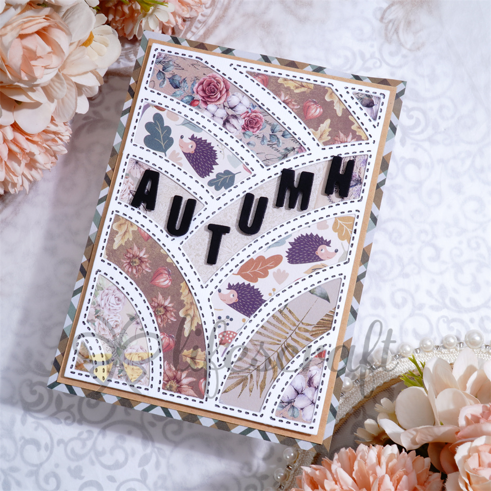 Lifescraft Arc Background Board Metal Cutting Dies