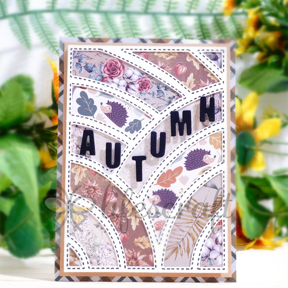 Lifescraft Arc Background Board Metal Cutting Dies