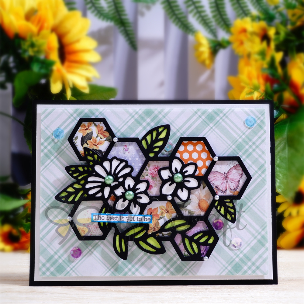 Lifescraft Flower and Leaves Decoration Metal Cutting Dies