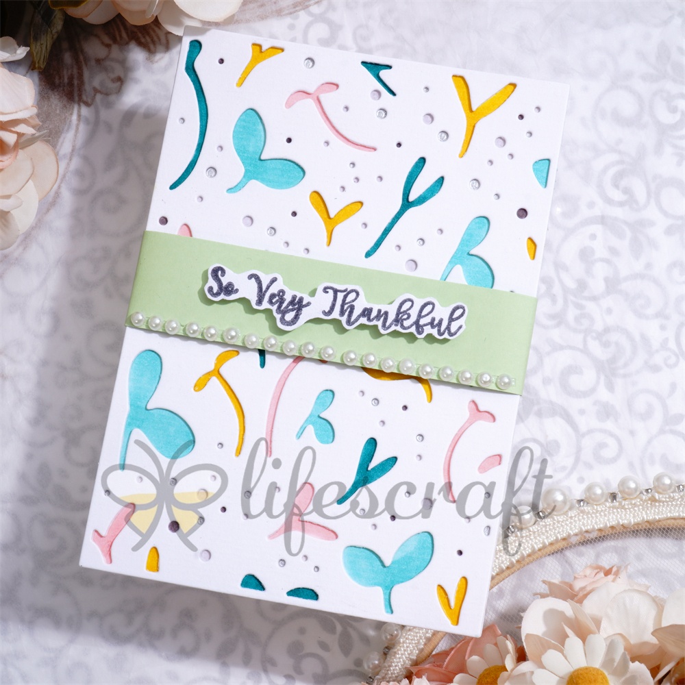 Lifescraft Sapling Background Board Metal Cutting Dies