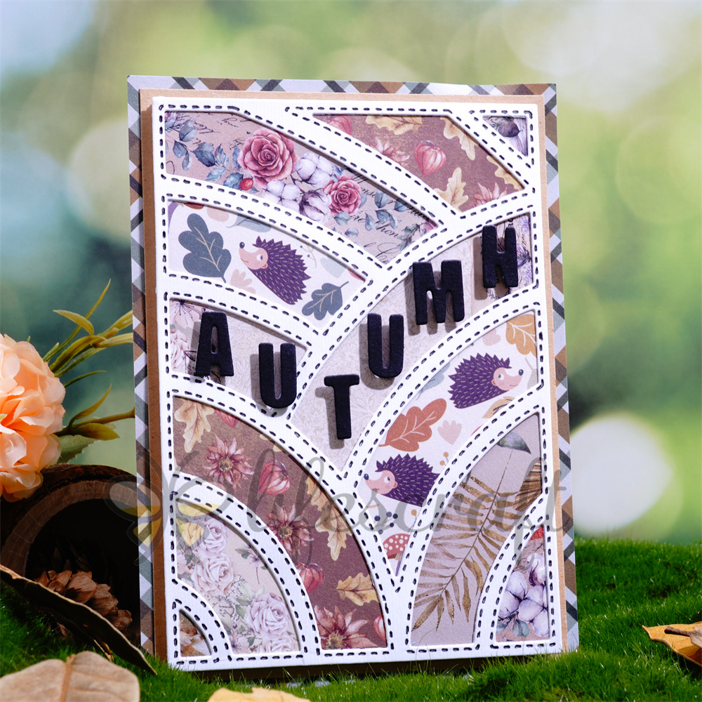 Lifescraft Arc Background Board Metal Cutting Dies