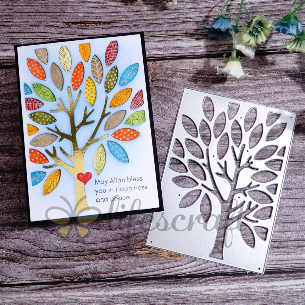 Lifescraft Tree Background Board Metal Cutting Dies