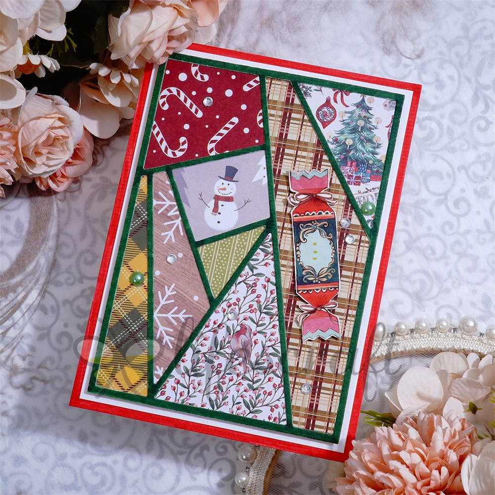 Lifescraft Irregular Shapes Background Board Metal Cutting Dies