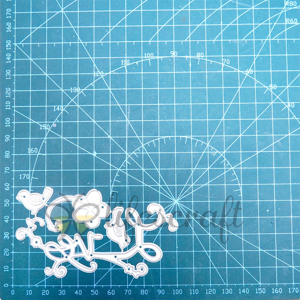 Lifescraft Birds on the Love Tree Metal Cutting Dies