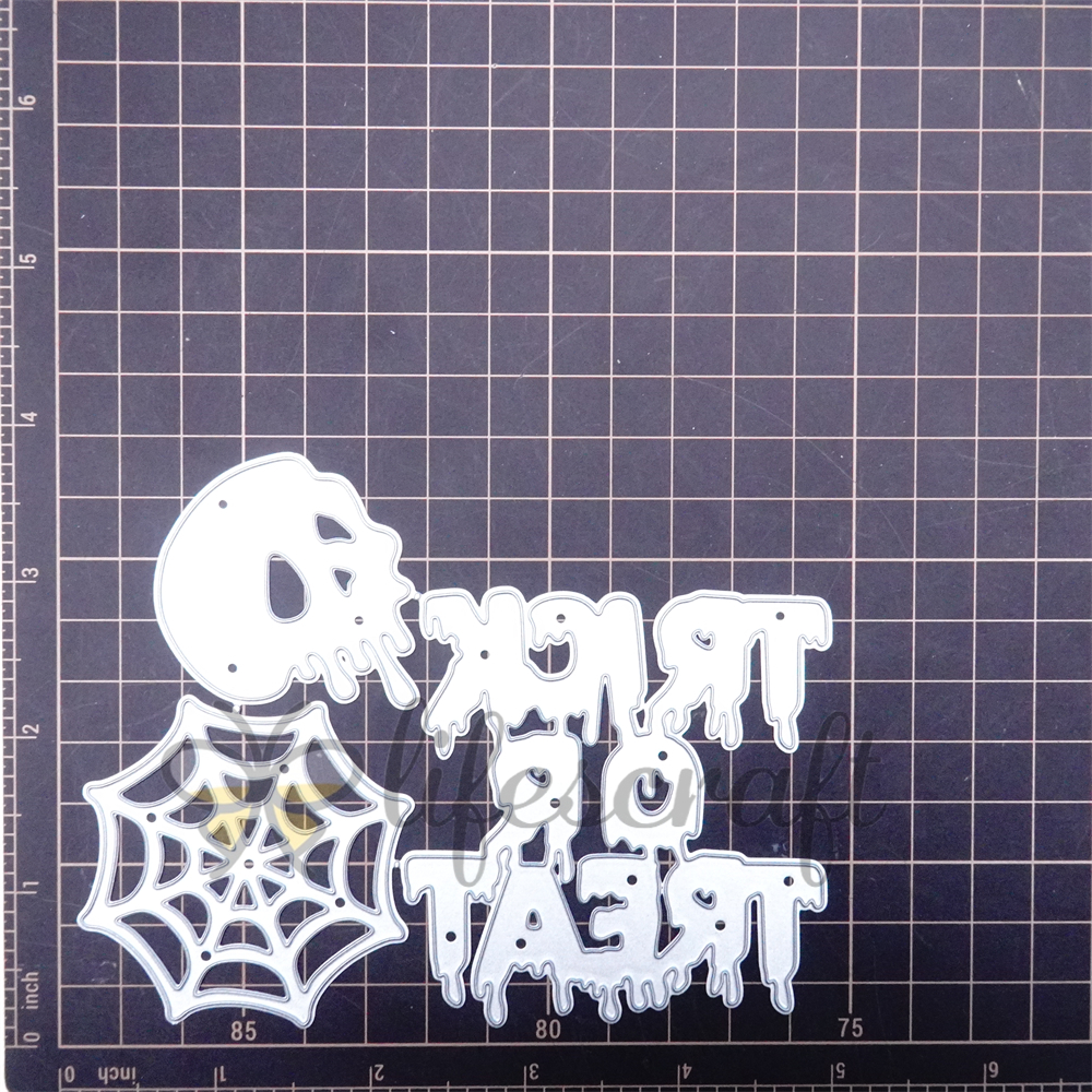 Lifescraft Trick or Treat and Spider Web Metal Cutting Dies