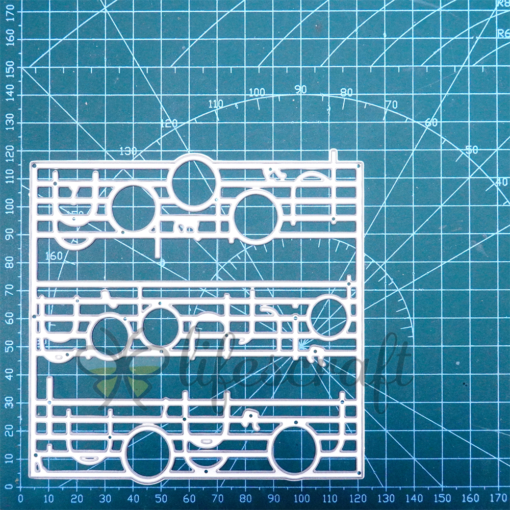 Lifescraft 'Happy Birthday to you' on the Musical Notation Metal Cutting Dies