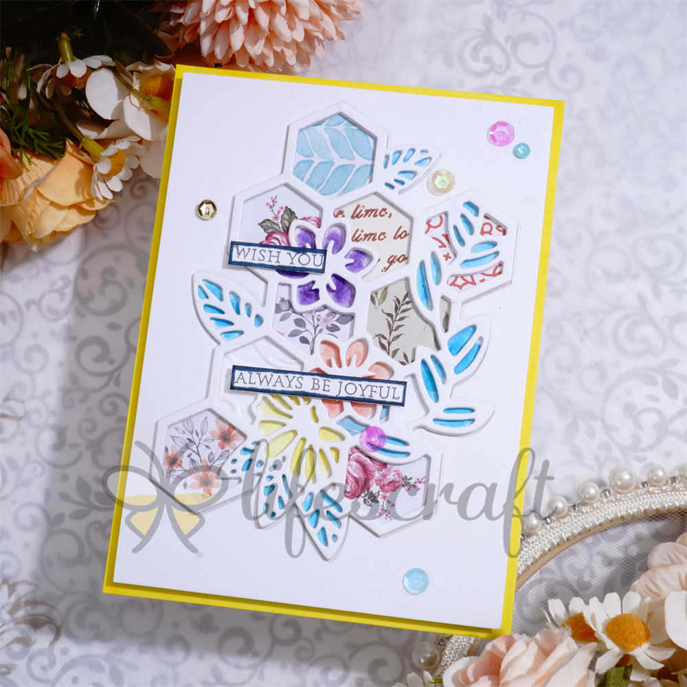 Lifescraft Flower and Leaves Decoration Metal Cutting Dies