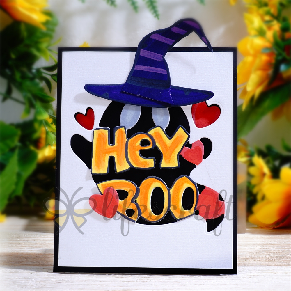Lifescraft HEY BOO Ghost Metal Cutting Dies