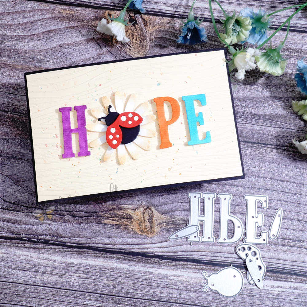 Lifescraft The Ladybug Hope Metal Cutting Dies