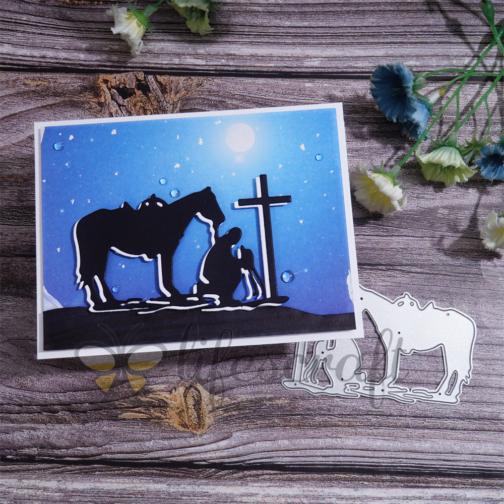 Lifescraft Praying Man Metal Cutting Dies