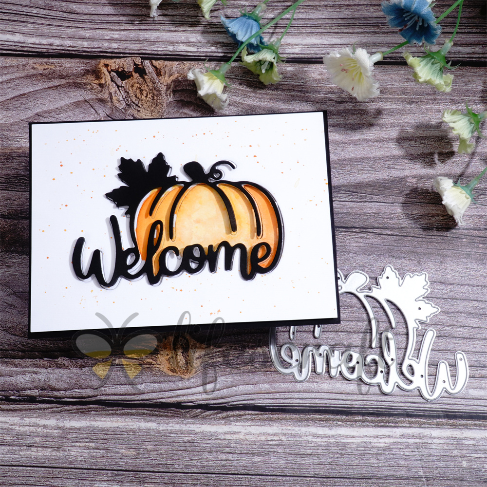 Lifescraft Welcome Pumpkin Metal Cutting Dies