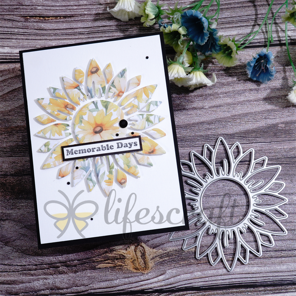 Lifescraft Sunflower Metal Cutting Dies