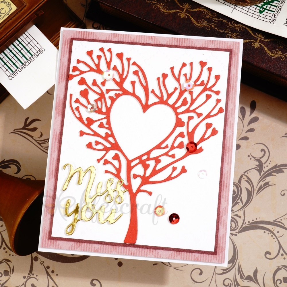 Lifescraft My Love Tree Metal Cutting Dies