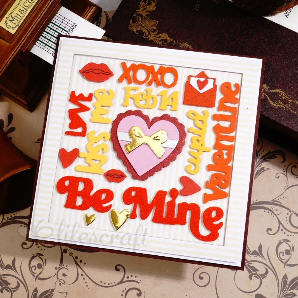 Lifescraft Be Mine Heart Metal Cutting Dies