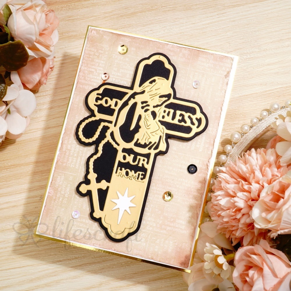 Lifescraft Prayer Cross Metal Cutting Dies