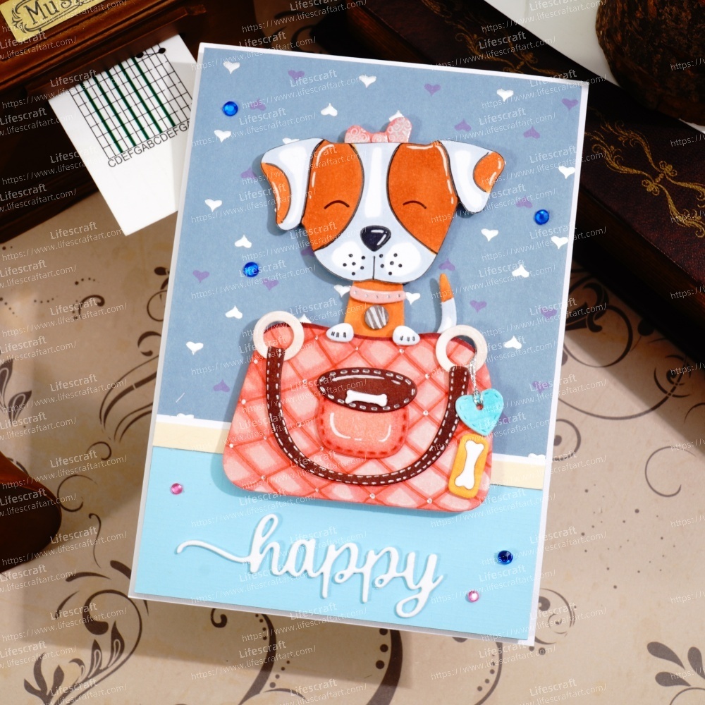 Lifescraft Handbag for the Puppy Metal Cutting Dies