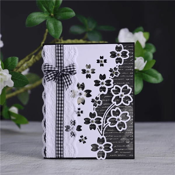 Four-Leaf Clover Frame Decor Dies - Inlovearts