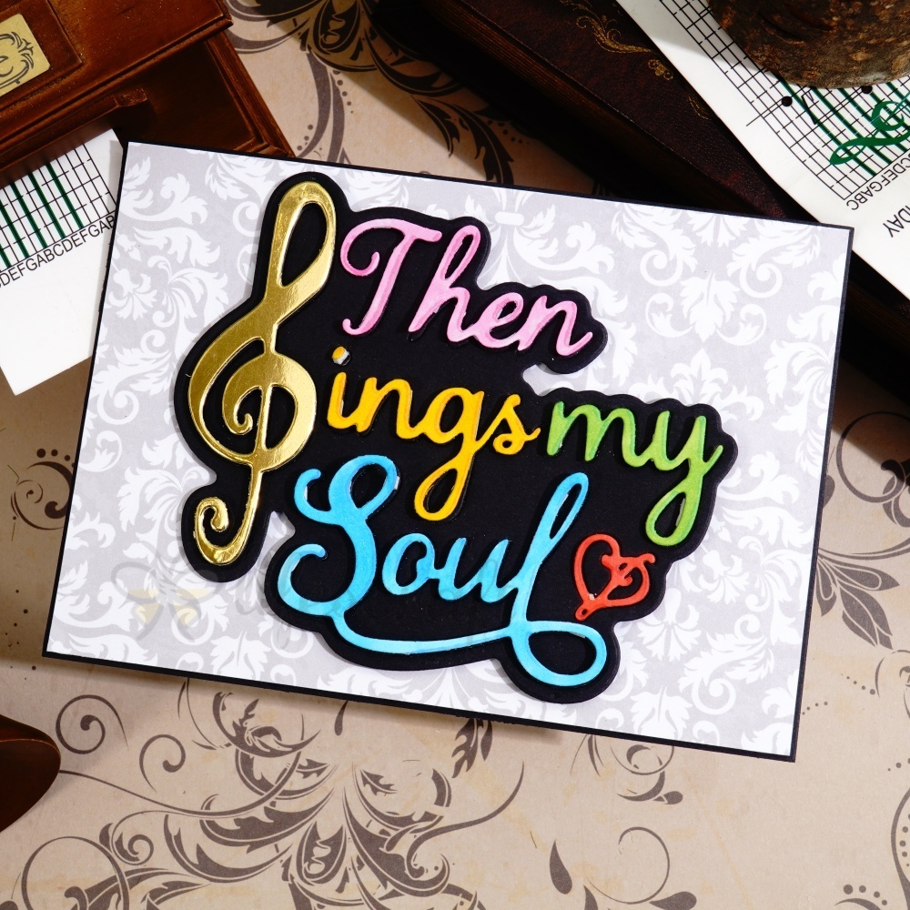 Lifescraft Then Sings My Soul Word Metal Cutting Dies