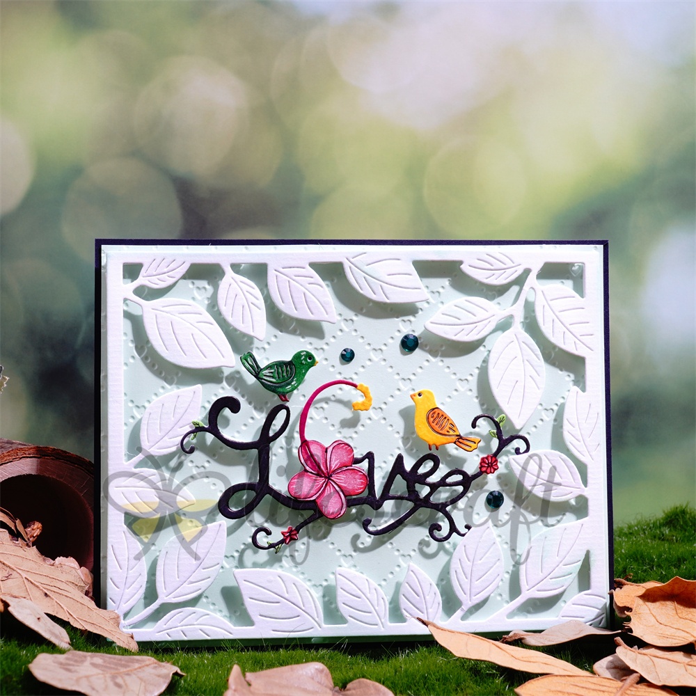 Lifescraft Birds on the Love Tree Metal Cutting Dies