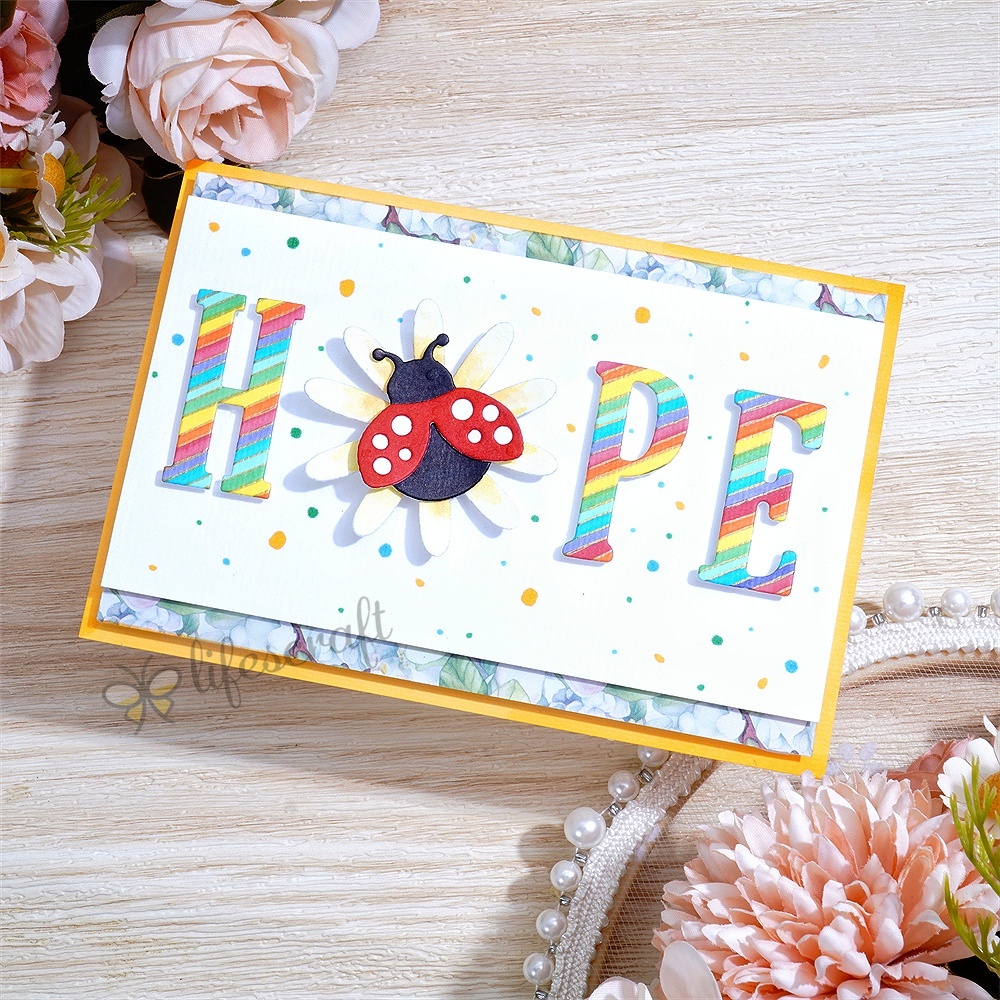 Lifescraft The Ladybug Hope Metal Cutting Dies