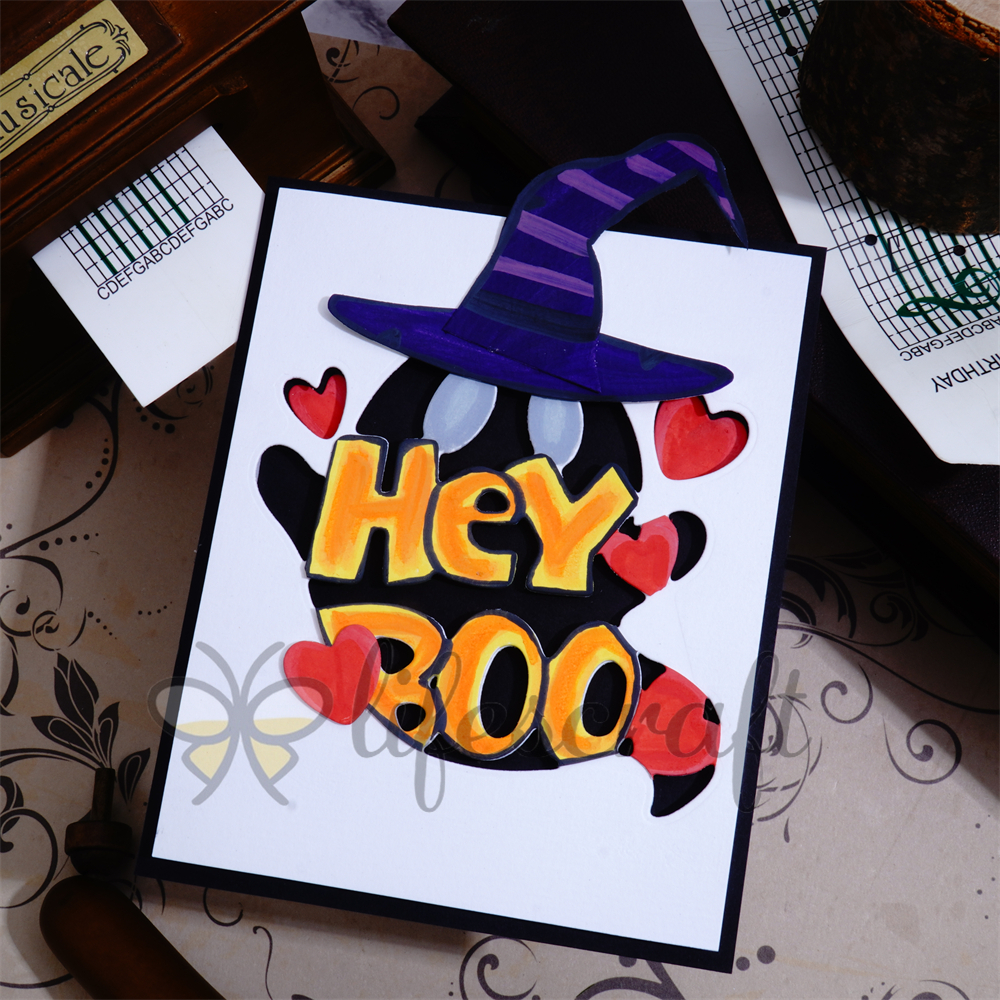 Lifescraft HEY BOO Ghost Metal Cutting Dies