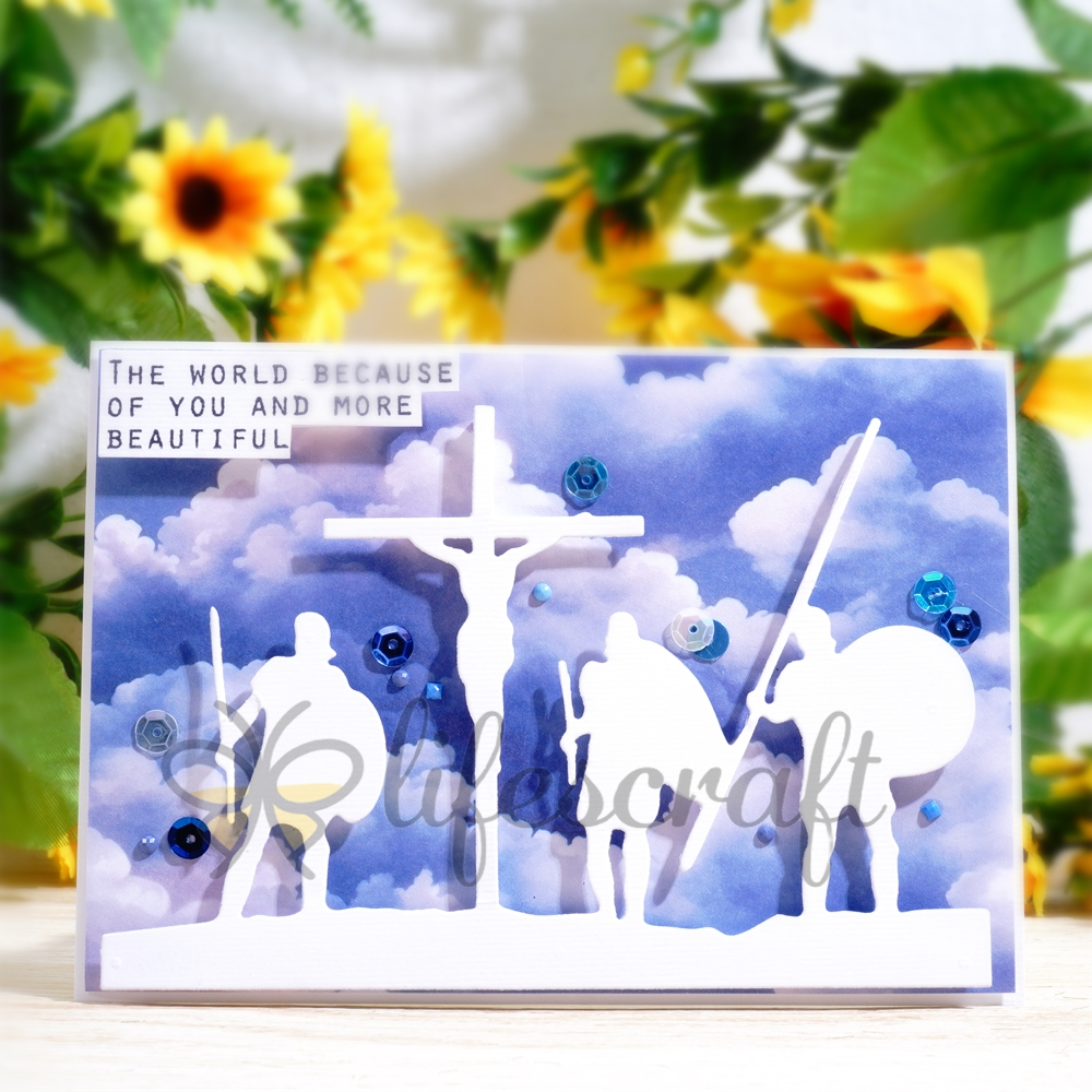 Lifescraft Ancient Roman Warrior and Cross Metal Cutting Dies