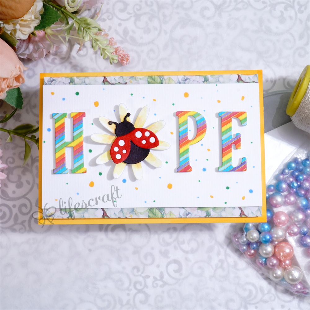 Lifescraft The Ladybug Hope Metal Cutting Dies
