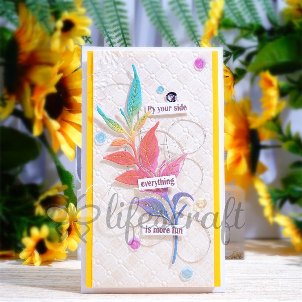 Lifescraft Leaves by Your Side Metal Cutting Dies