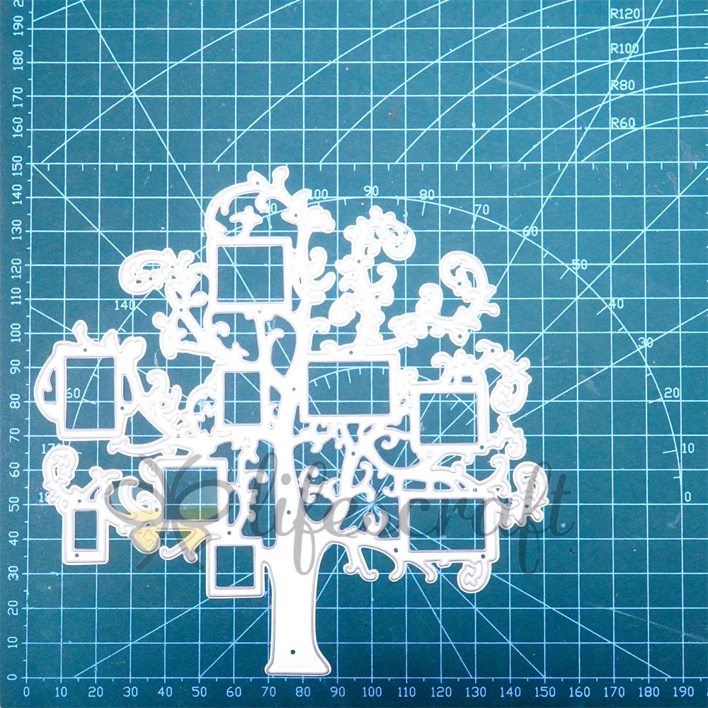 Lifescraft Photos Tree Metal Cutting Dies