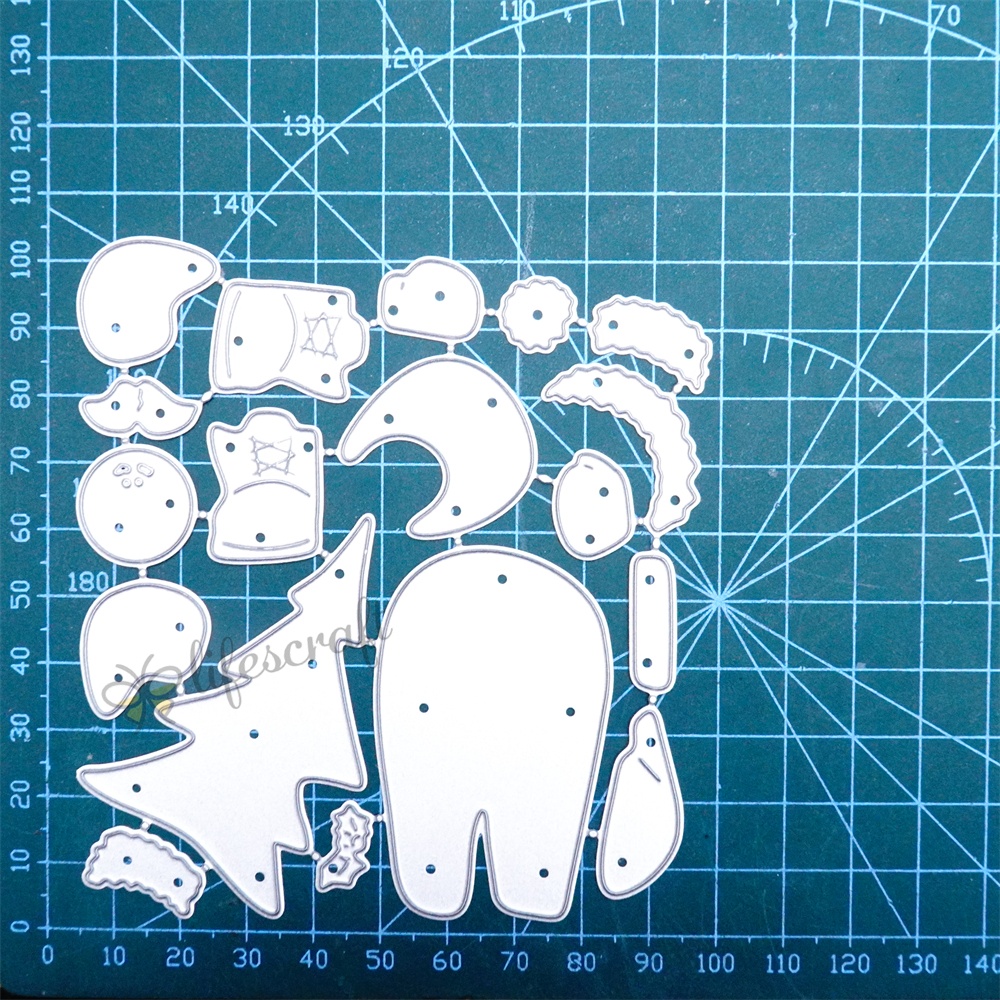 Lifescraft Santa Claus Metal Cutting Dies