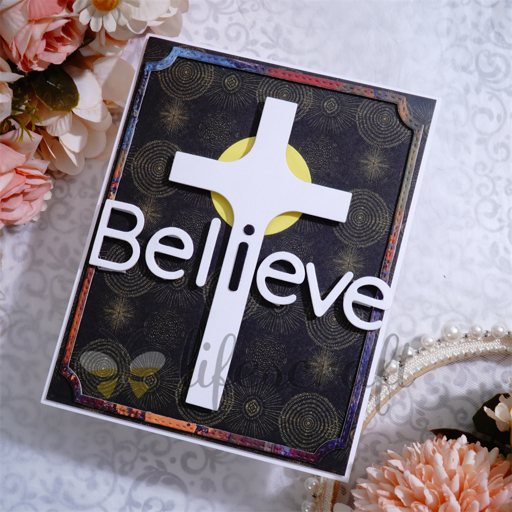 Lifescraft Believe Cross Metal Cutting Dies