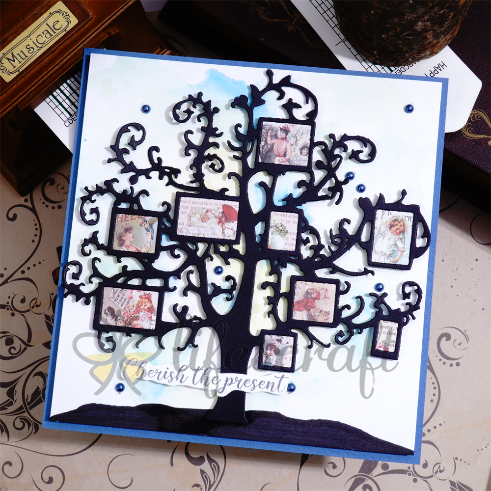 Lifescraft Photos Tree Metal Cutting Dies