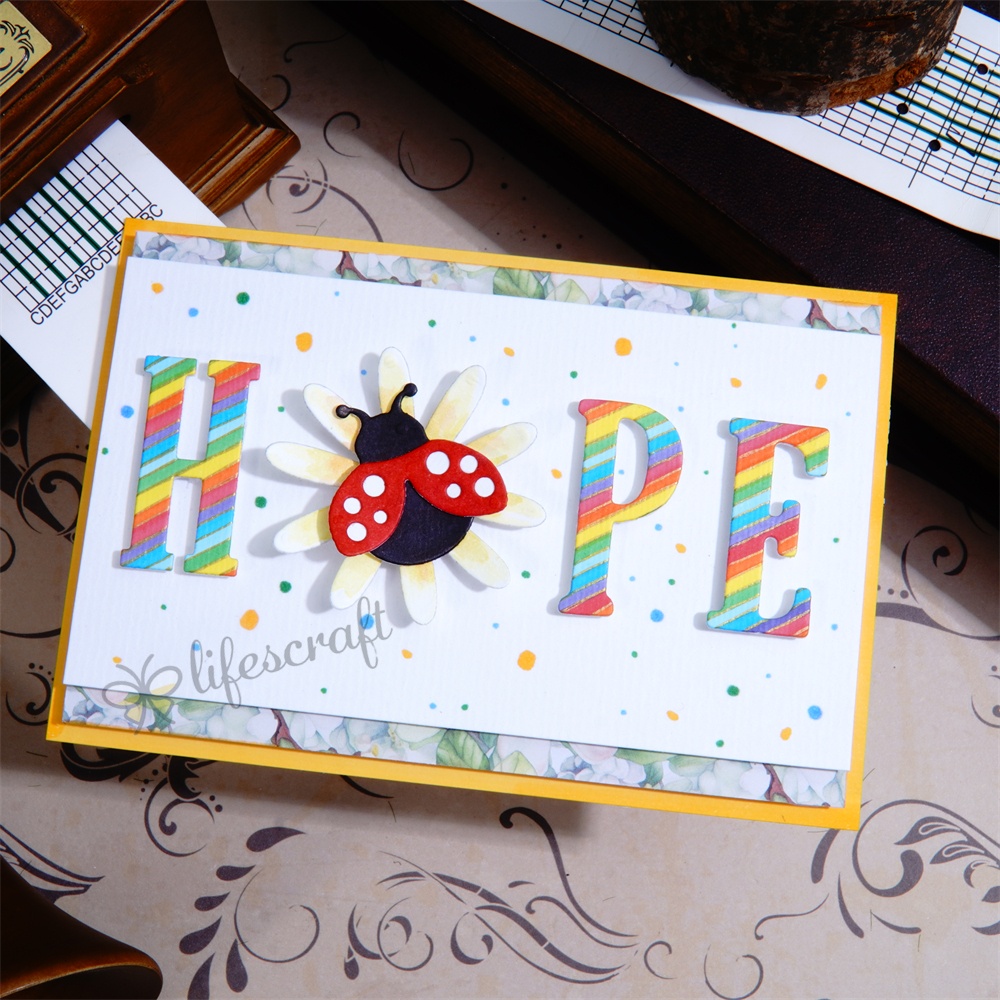 Lifescraft The Ladybug Hope Metal Cutting Dies
