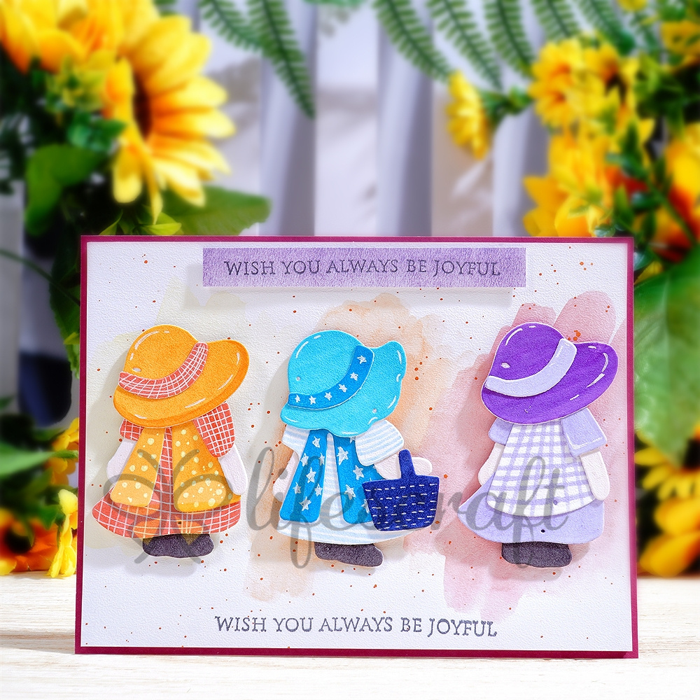 Lifescraft Little Girl Metal Cutting Dies